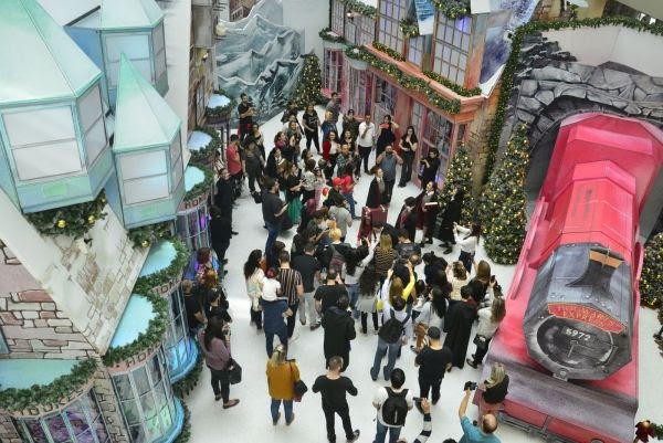 Shopping de São Paulo recebe decoração de natal inspirada em Harry Potter -  Cinesia Geek