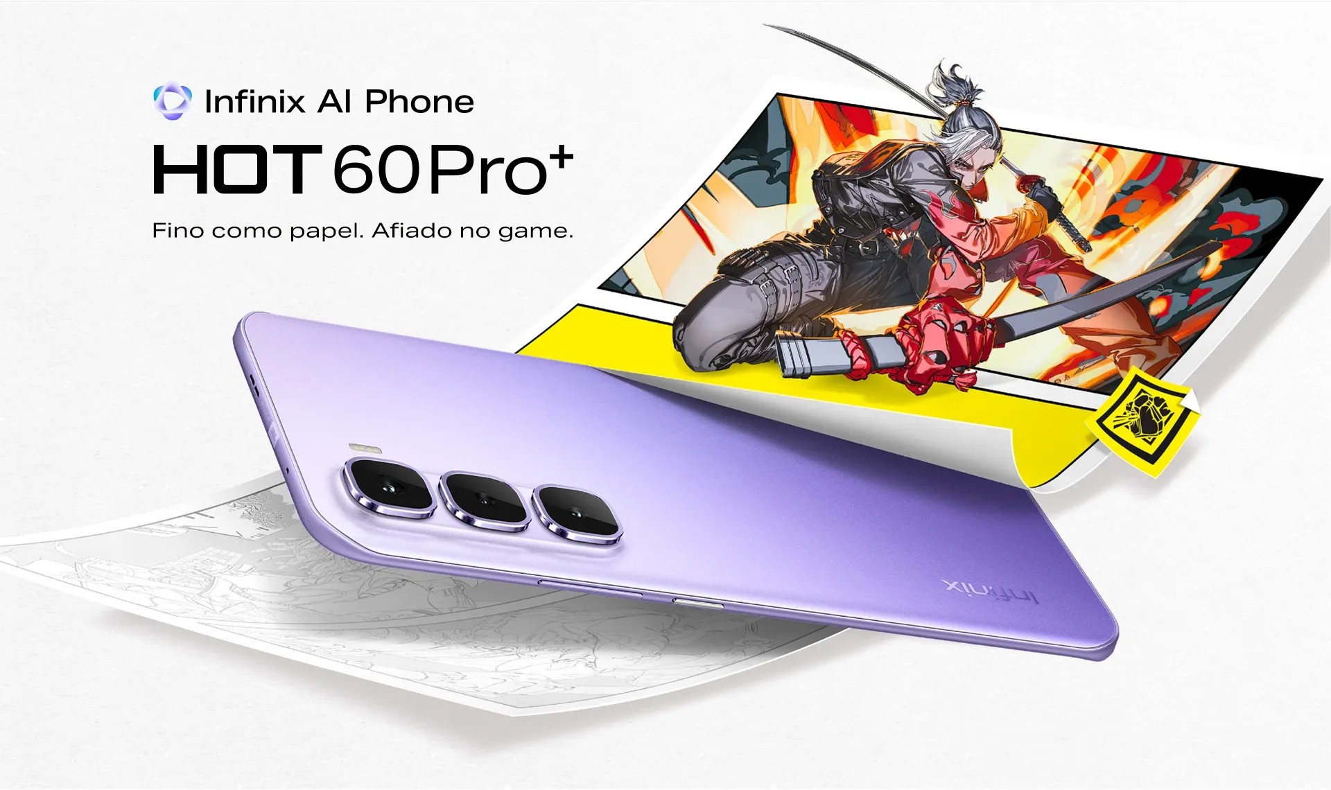 Infinix lança o celular gamer mais fino do mundo no Brasil